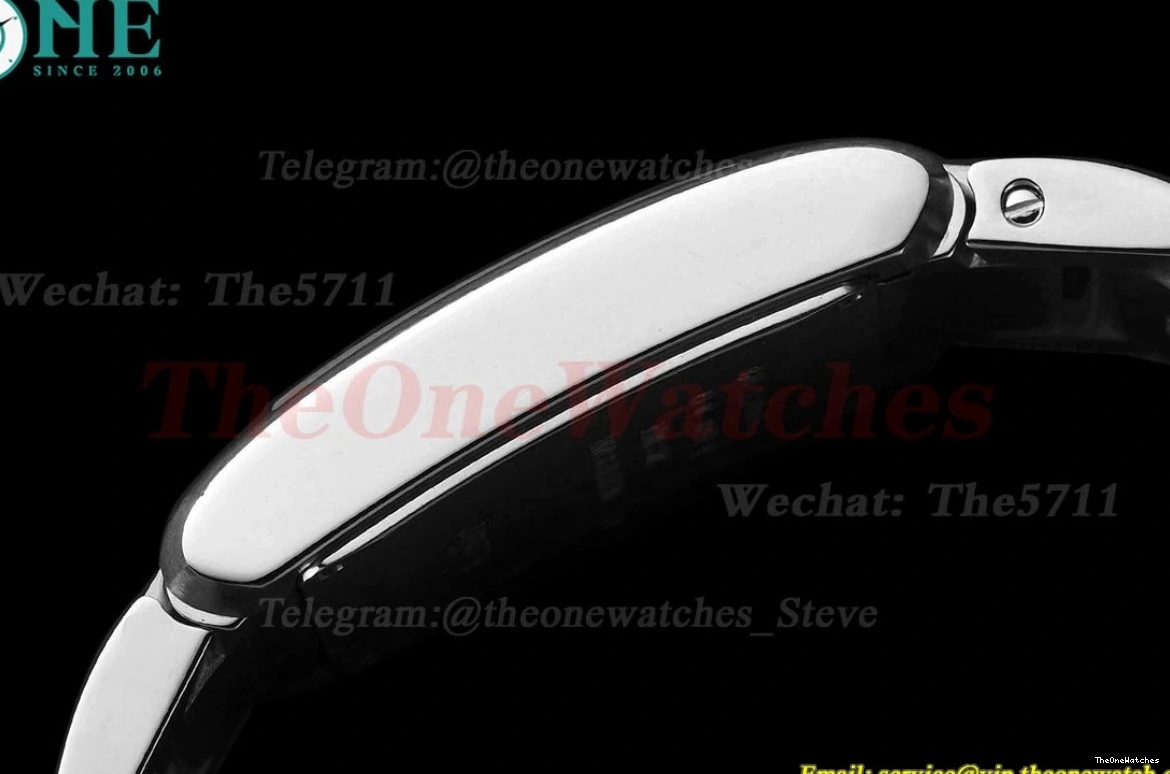 Tank SS SS 27mm Française 8848F Quartz Dial Silver 0326